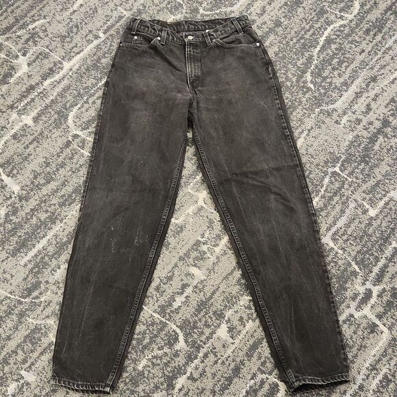 Vintage 1995 Levi's 560 Loose Fit Tappered Leg Orange Tab Jeans 33 x 34